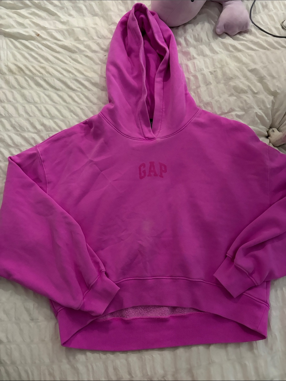 GAP Vibrant Magenta Hooded Sweatshirt